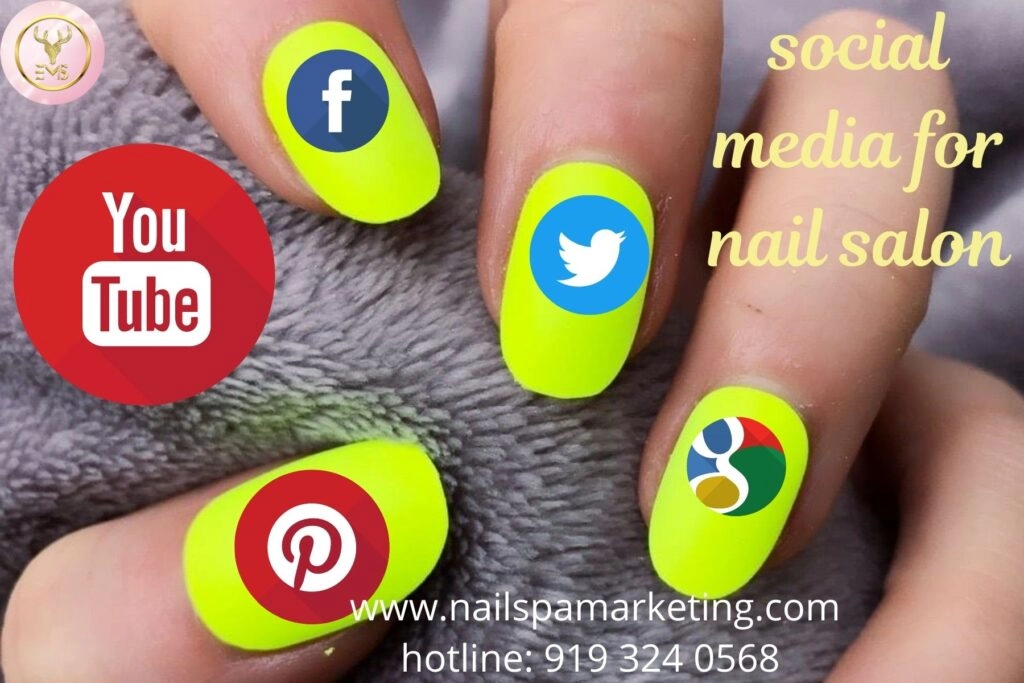 Social marketing for nail salon at Us